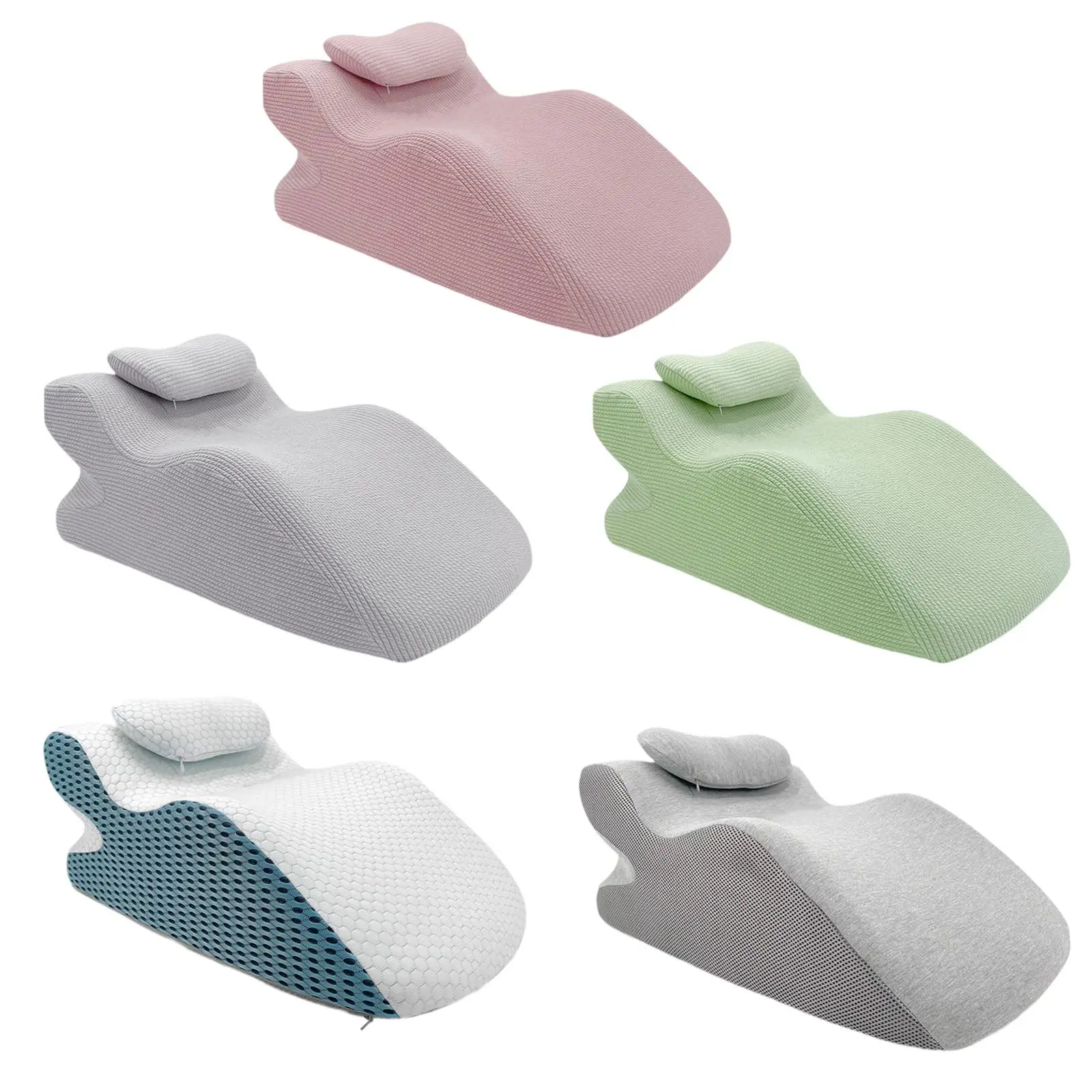 Face Down Pillow Prone Pillow Washable Cover Soft Ergonomic Support Pillow Wedge Pillow for Sleeping Relaxing Reading
