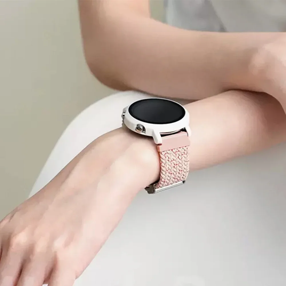 Braided Solo Loop Bracelet Strap - Universal Fit for Smartwatches (18mm, 20mm, 22mm)