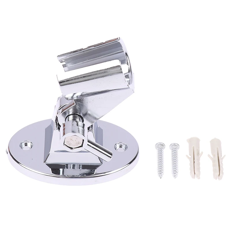 

1 шт. Универсальный держатель для душевой лейки, настенный Регулируемый кронштейн для душа, ручной распылитель, фиксированная база, поддержка, аксессуары для ванной комнаты