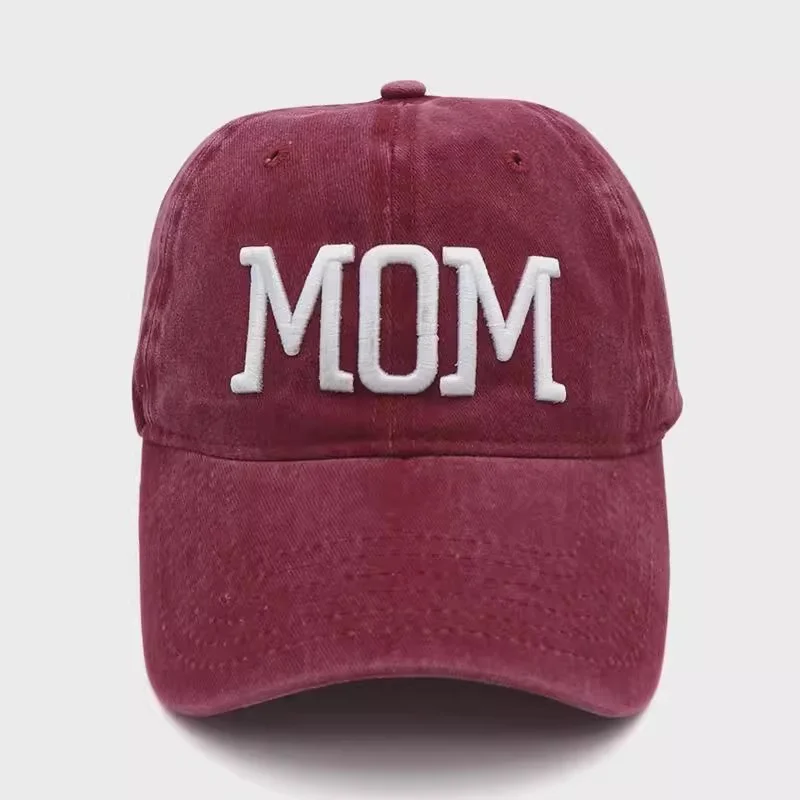 DAD MOM Embroidery Cotton Adjustable Baseball Cap Fashion Women Men Casual Outdoor Sport Visors Caps Parents Gift Trucker Hat 4