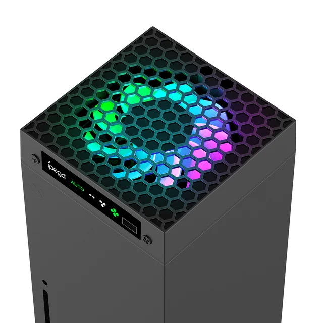 IPEGA Cooling Fan for Xbox Series X with Automatic Fan Speed Adjustable by Temperature, High Performance Cooling, Low Noise 4