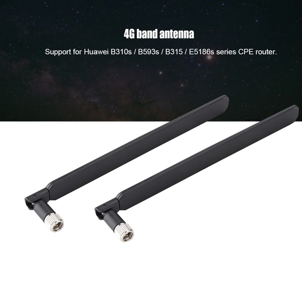 남성형 안테나 라우터 안테나 신호 안테나 4G SMA 남성형 LTE 신호 증폭 안테나 (화웨이 B310s/B593s/B315/E5186s 라우터용)