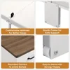 Murphy Bed Cabinet with Mattress Included, 2 in 1 Small Fold up Space Saving WallBed, 33x76 Inches Twin Size Hideaway Bed 3