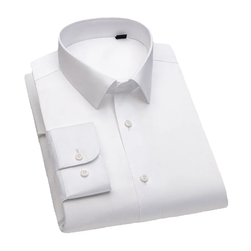 CT 【Fadenzahl 200, vierlagig】DP Ready-to-Wear, bügelfrei, hochwertige, reine Baumwolle, Langarm, für Herren, Business, Professional_voghion.com