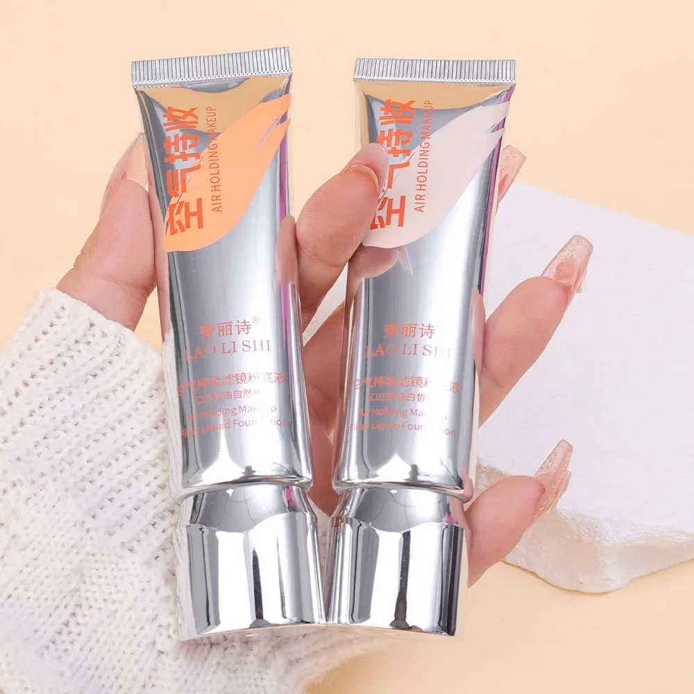 Waterproof Liquid Foundation Face Makeup Base Moisturizing Full Cover Acne Scars Concealer BB Cream with Brush Korean Cosmetics liquid foundation waterproof foundation makeup cosmetics makeup cream