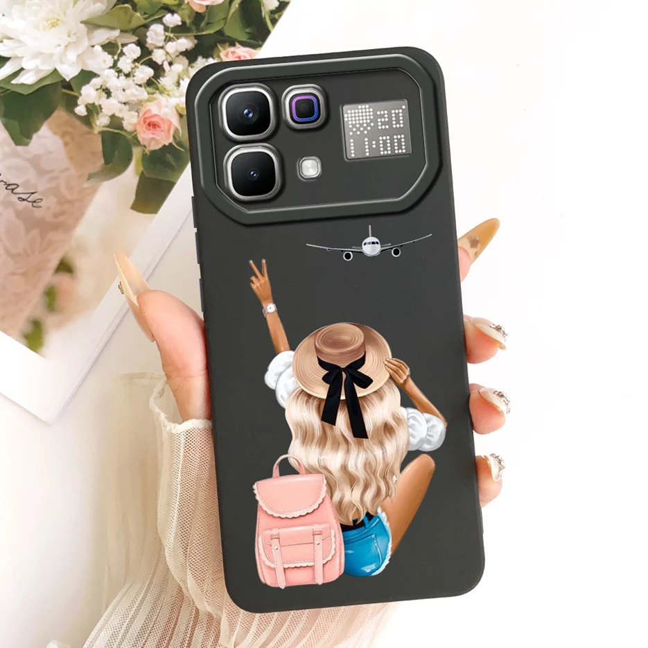 Cute Cat Astronaut Cartoon Soft Silicone Phone Case