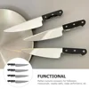 4 pcs Small Knife Hair Clip Punk Hair Clips Women Hair Clips Decorative Hair Clips 3
