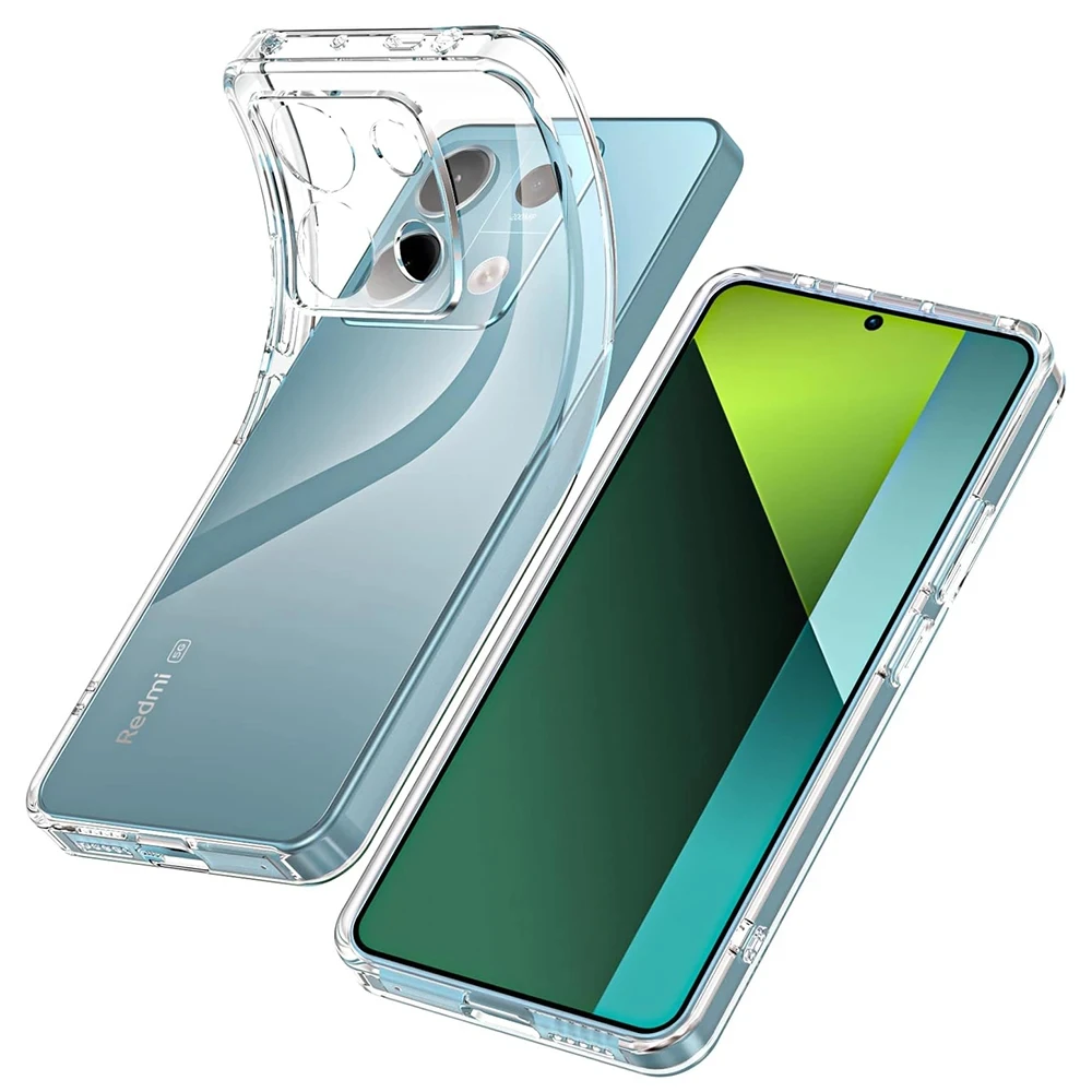 Ultra Thin Silicone Soft Transparent Crystal Clear Back Cover Case