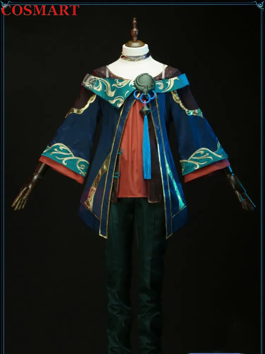 

Косплей костюм для мужчин COSMART Lol, посетитель игры Hwei, косплей костюм, косплей, униформа для игры на Хеллоуин, одежда для ролевых игр