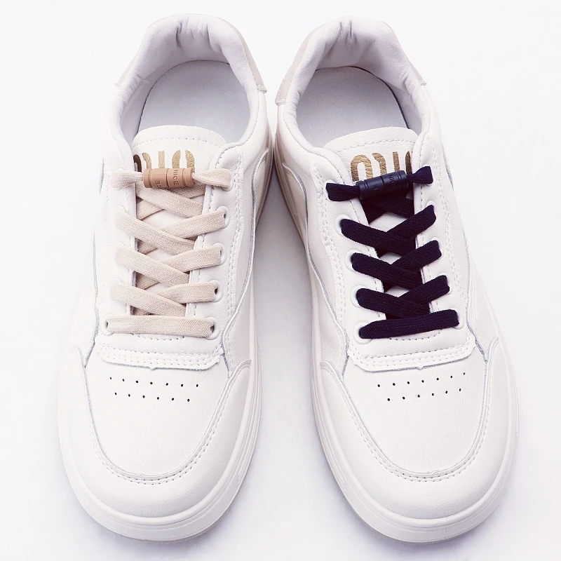 1Pair/2Pair Elastic Laces Capsule Buckle Shoelace Sneakers Flat Shoes no tie Kids Adult Shoe Accessories