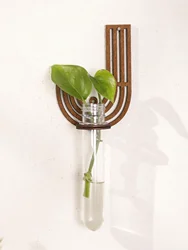 A - Z Alphabet Wooden Stand Plant Propagation Stations - DIY Hydroponics Decor (TK054 - MS8507)