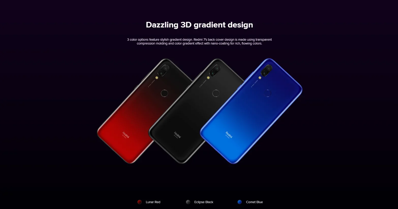 Original Xiaomi redmi 7 3GB 32GB/4GB 64GB celular googleplay