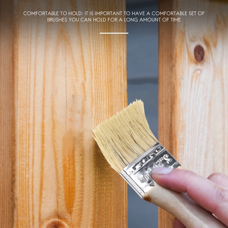 B62B-24 Pack Of 1.5 Inch (35Mm) Paint Brushes And Chip Paint Brushes For Stains Varnishes Glues And Gesso