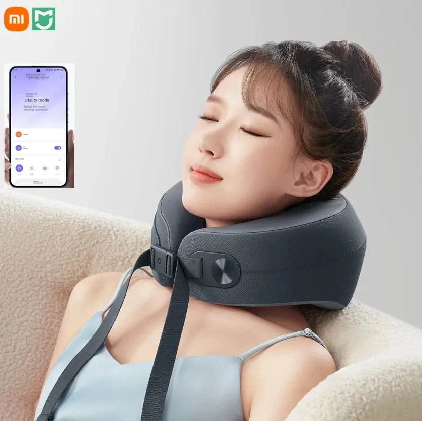 

Xiaomi Mijia Smart Neck Massager Shoulder and Neck Integrated Massage Hot Compress MiHome APP Control MJNKAM01SKS