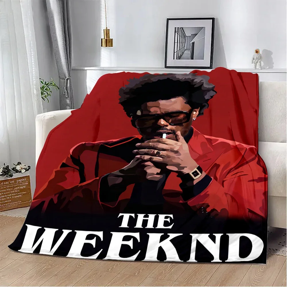 The Weeknd XO Minimalist Poster Printed Blanket Picnic Blankets Warm Blanket Soft and Comfortable Home Travel Birthday Gift 2