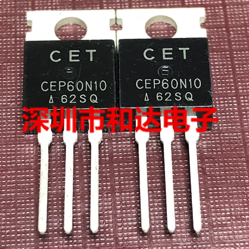 

5PCS-10PCS CEP60N10 TO-220 100V 60A ORIGINAL STOCK NEW