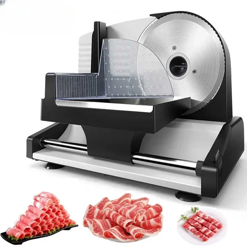 220VElectricFoodSlicerMeatFoodHouseholdDesktopMeatSlicerLamb