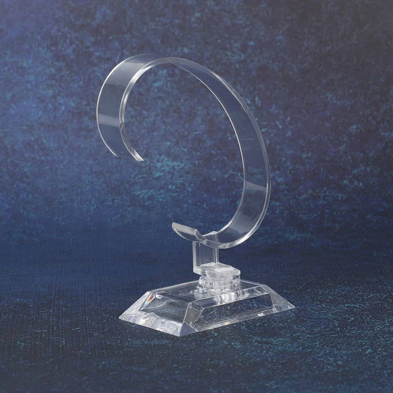 6PCS Plastic Jewelry Bangle Cuff Bracelet Watch Display Stand Holder