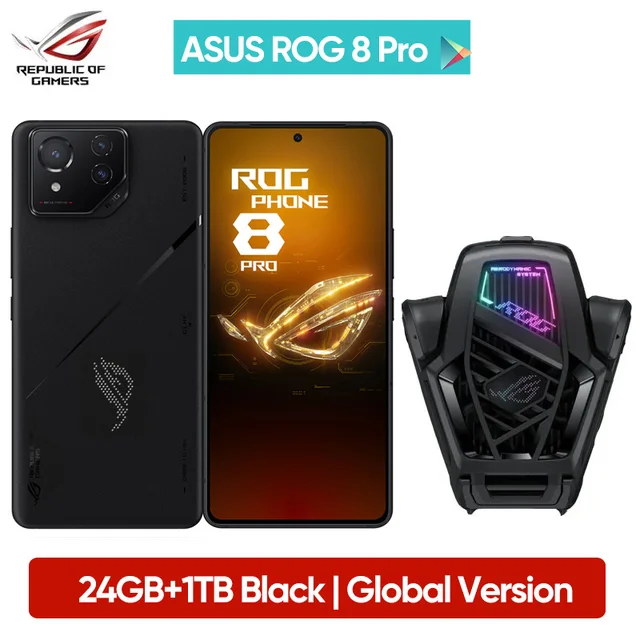 ASUS ROG Phone 8 Smartphone Snapdragon 8 Gen 3 6.78” 165HZ AMOLED