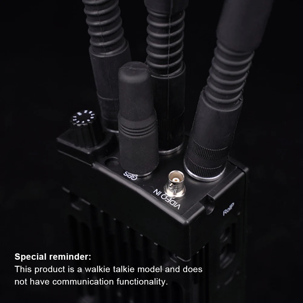 Walkie Talkie Handheld Transceiver MPU5 Dummy Tactical Model Interphone Dummy Model Radio Walkie-Talkie Seal Case Used To DIY