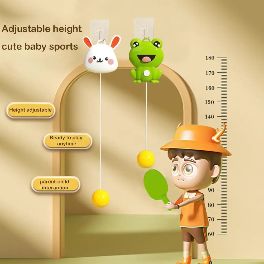 

Hanging Table Tennis Trainer Family Children's Parent Table Coordination Child Eyesight Exercise Hand Trainer Correct Eye T U9I0
