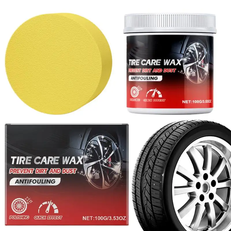 Wheel Cleaner For Rims Auto Tire Rust Remover Auto Tire Cleaning Tool Rim Coating Wax Portable Wheel Cleaner Rims Polish