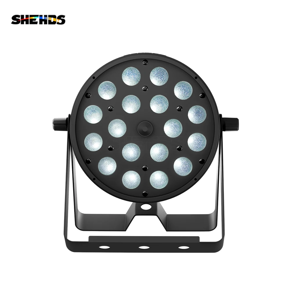 

SHEHDS LED Zoom&Wash Par 18x18W RGBWA UV 6in1 Light New Version High Brightness Big Aluminum alloy for Party DJ KTV Party Stage