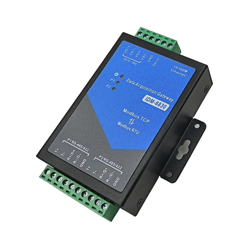 

Автоматический шлюз сбора данных, 2-канальный последовательный шлюз Rtu для Modbus Tcp