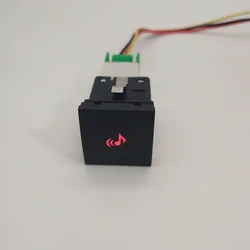 Enhanced Car LED Light with Radar Battery Switch Button (Music)