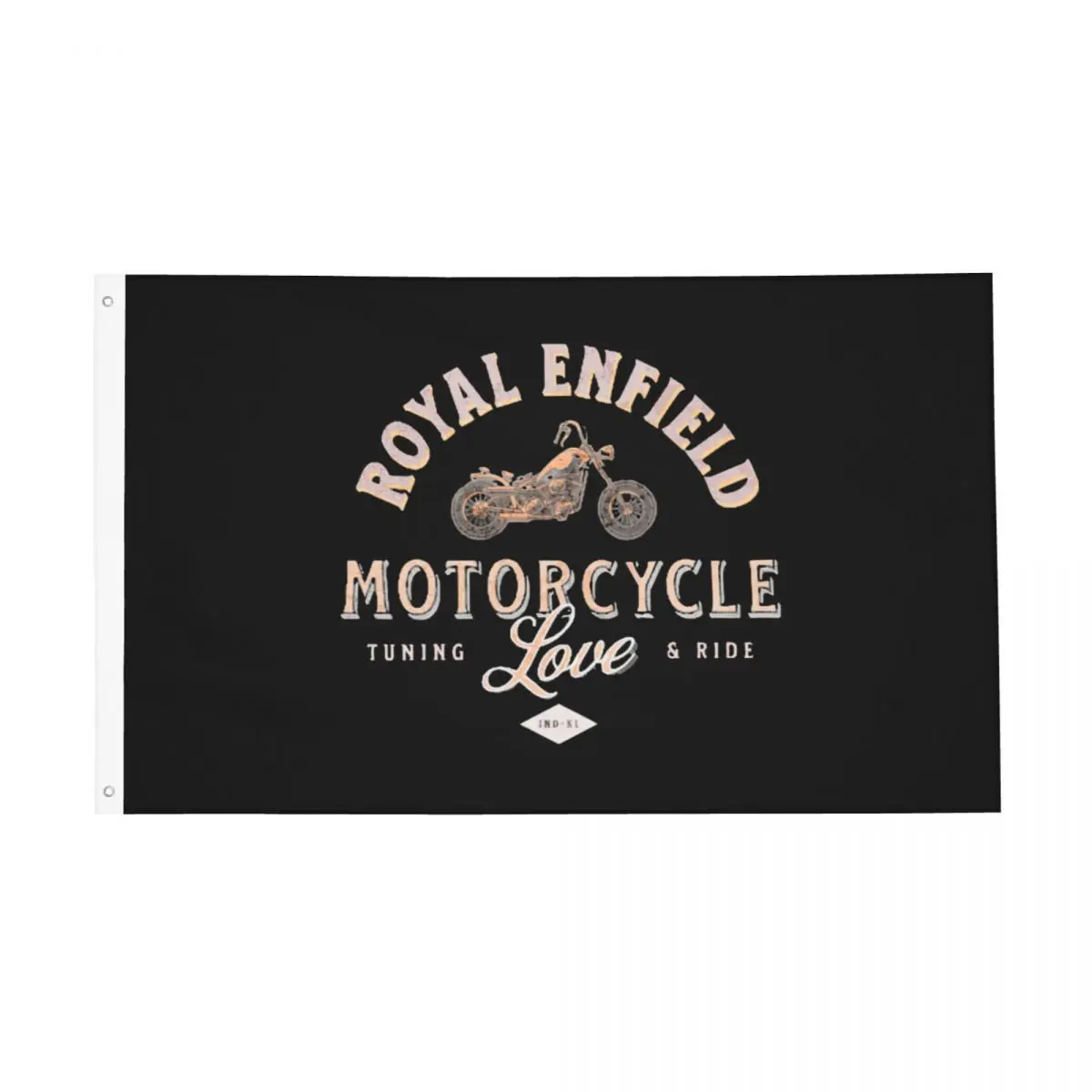 Royal-Enfields Mororcycle Lover Flag Indoor Outdoor Banner Poliestere Motor Race Decoration Double Sided 60X90 90X150Cm Flags