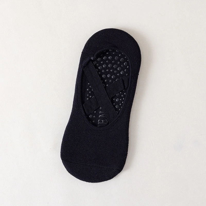 Women's Non-Slip Yoga and Pilates No-Show Socks with Silicone Grip