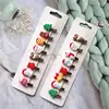 28TD Pack of 10/8pcs Christmas Hair Clips for Girls with Holiday Theme Designing Fun Holiday Accessory Decorative Hairpins