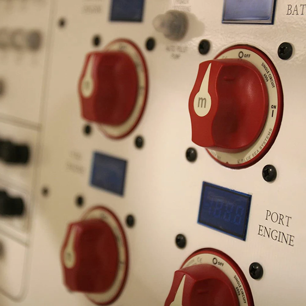 300A Car Battery Disconnect Switch Auto Accessories 12V-48V Cut Off Switch Plastic Battery IsolatorDisconnect Switch for Boat RV