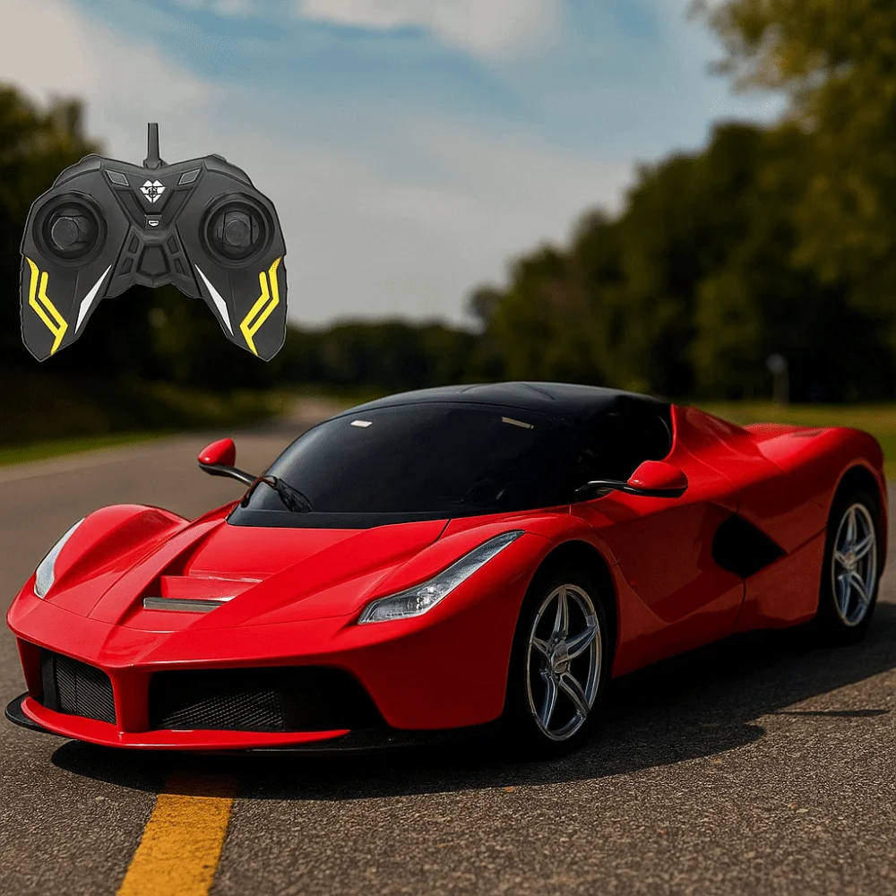 Steering Wheel Gravity Remote Control Car With Foot Four-way Charging Remote Control Robot Children's Toys Racing car