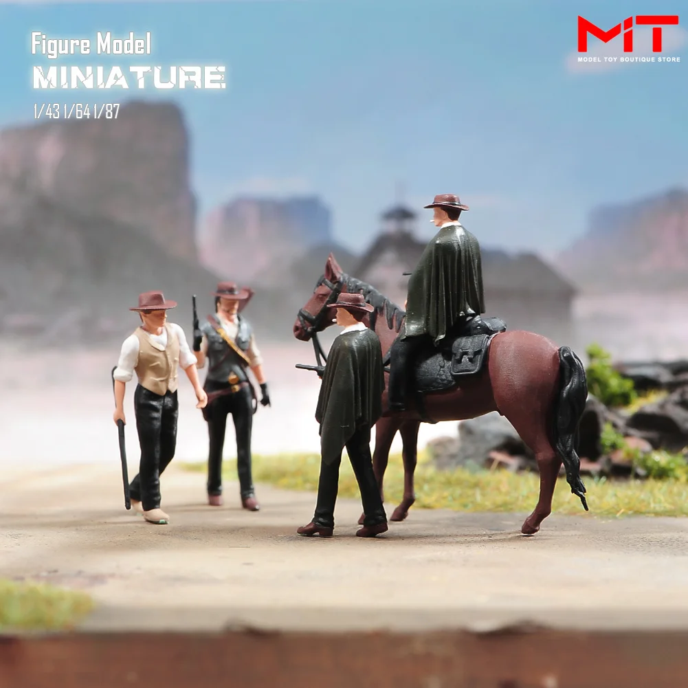 Figurines Miniatures Pour Maquettes 1/64, 1/87, 1/43 - Personnages Fille/homme, Résine, édition Limitée
