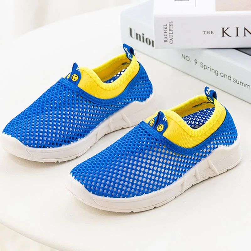 children's sandals Net Breathable Children Shoes Spring Summer Boys Girls Sneakers Casual Running Sport Shoes Slip On Kids zapatillas CSH1349 Sandal for girl