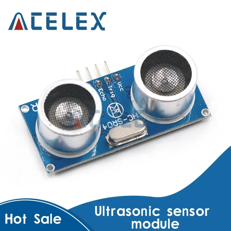 HC-SR04+ Distance Sensor Module Arduino 5Pcs HC-SR04+ Ultrasonic ...