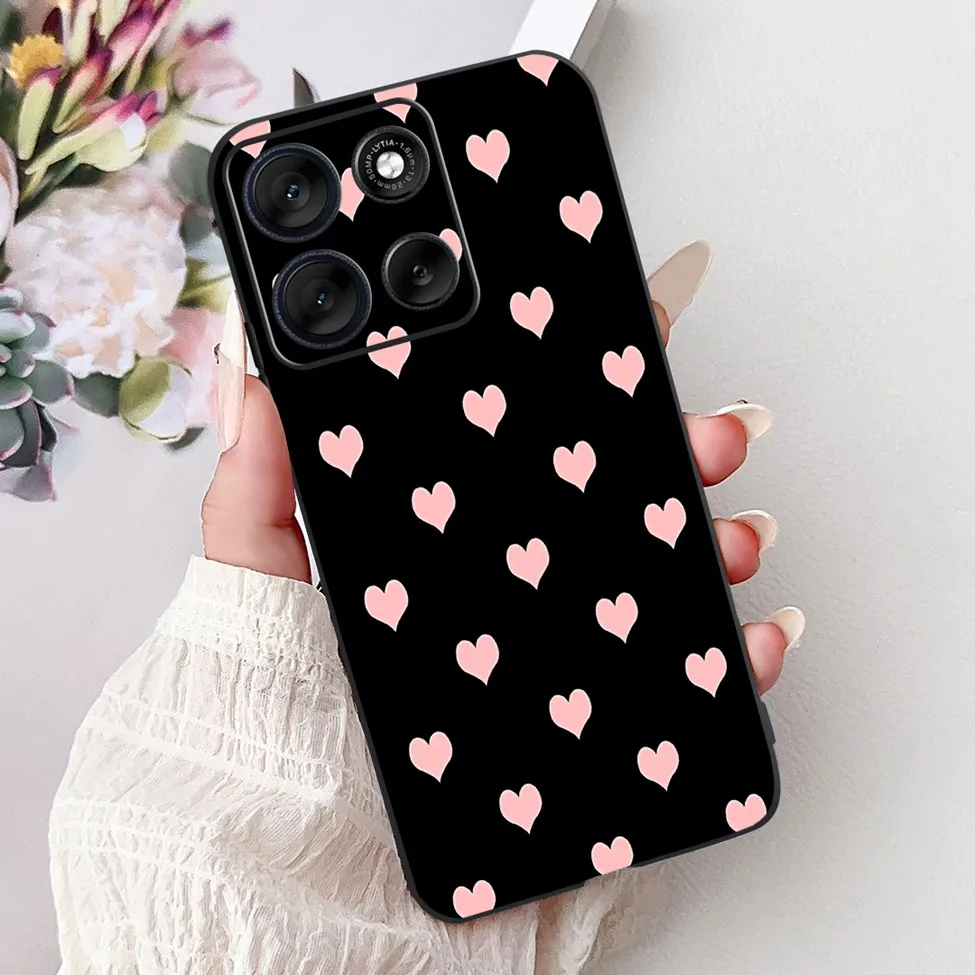 Cute Cartoon Cat & Butterfly Luxury Phone Case – Stylish Protection