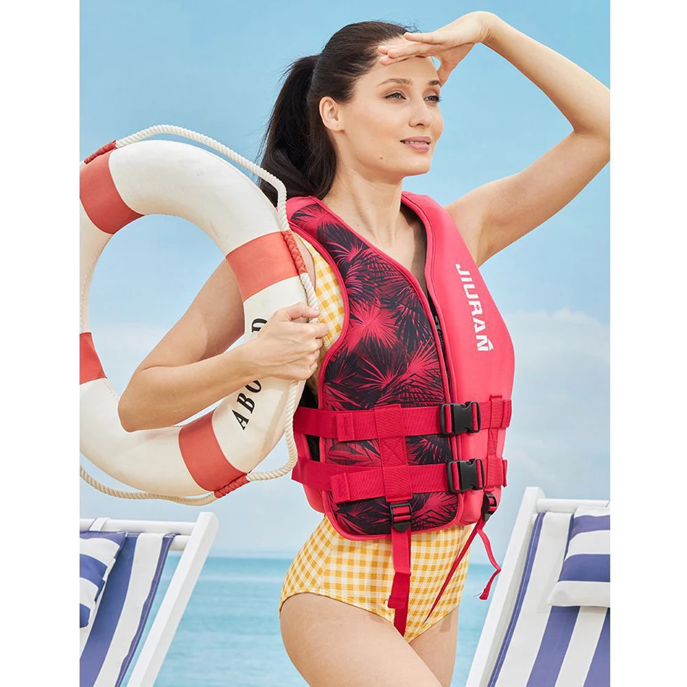 Description Picture 6 of itemAdjustable Water Sports Life Jacket Neoprene Warm Boating Life Vest Wear-resistant Soft Safe Multipurpose Outdoor Accessories
