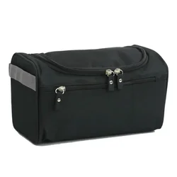 Waterproof Large Capacity Travel Cosmetic & Toiletry Organizer Bag (Black)