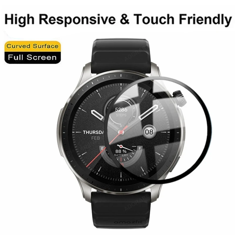 Premium 3D Curved Edge Full Coverage Screen Protector - Soft Protective Film, Not Tempered Glass