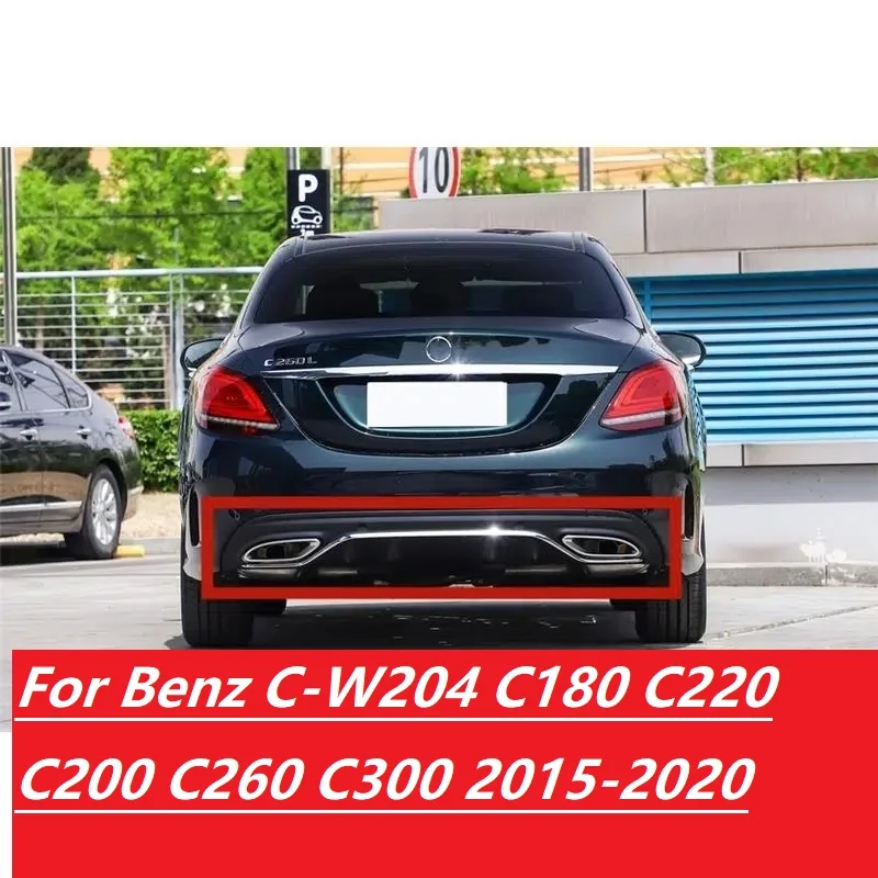 

Rear bumper electroplating strip bright strip trim strip For Mercedes Benz C-W204 C180 C220 C200 C260 C300 2015-2020