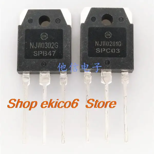 

Original stock NJW0302G TO-3P NJW0281G