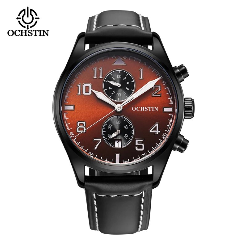 Ochstin new 2023 original brand pilot series business high-end fashion multi-functional quartz movement watch men's quartz watch