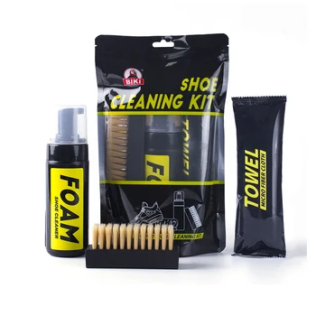 Shoe Cleaning Kit, shoe cleaner - sports shoe cleaning solution, equipped with shoe cleaning brush and ultra-fine fiber cleaning 1