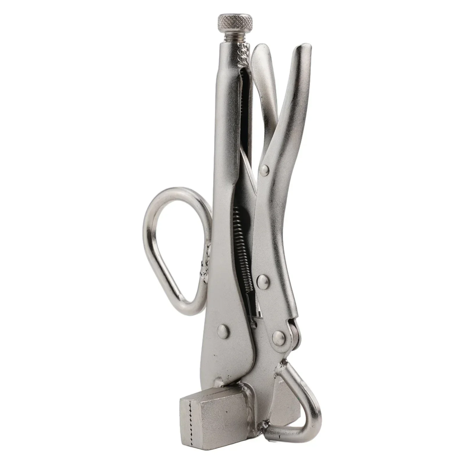 Carbon Steel Ultra Wide Steel Vise Flat Lock Plate Metal Clamp Duckbill Clamp Plier Shaping Easy Maneuverability