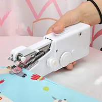 Portable Handheld Sewing Machine Cordless Electric Sewing Machine Set Home Sewing Quick Repair DIY Clothes Sewing Machine 1