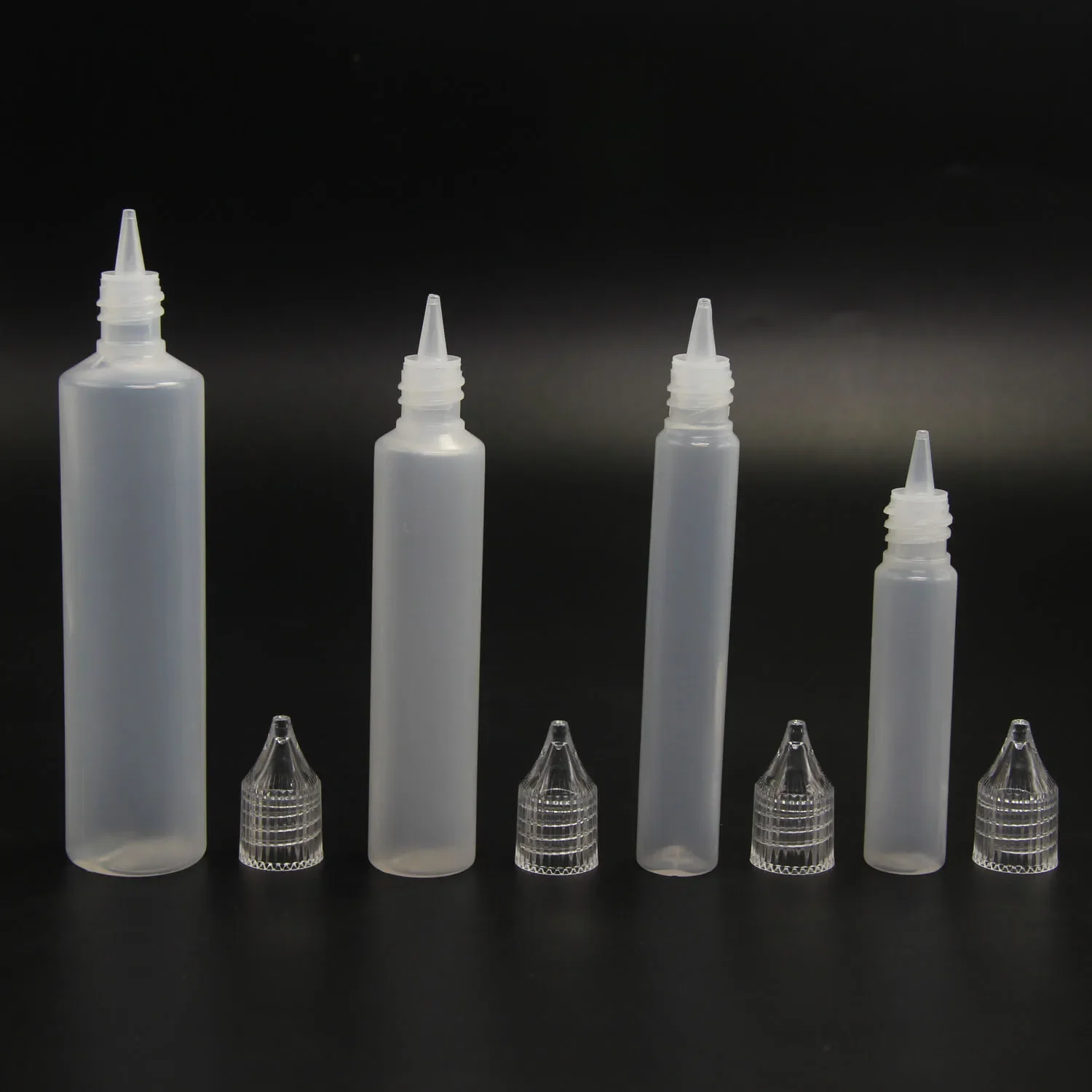 Plastic Dropper Bottle 10/15/30/50ml For Ink Oil Pigment Container
