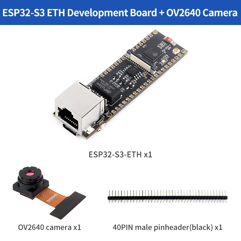Enhanced IoT Development Board with Ethernet, Wi-Fi & Bluetooth Connectivity