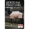 Kiel Fleece Horse Cooler Blanket Quick-Dry Fleece Horse Cooler Sheet with X-Surcgles and Tail Cord